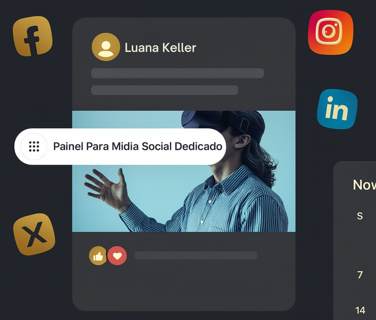 Gestão Completa de Redes Sociais
